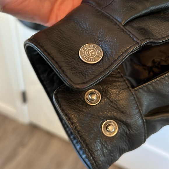 Men’s leather coat - Picture 4 of 7